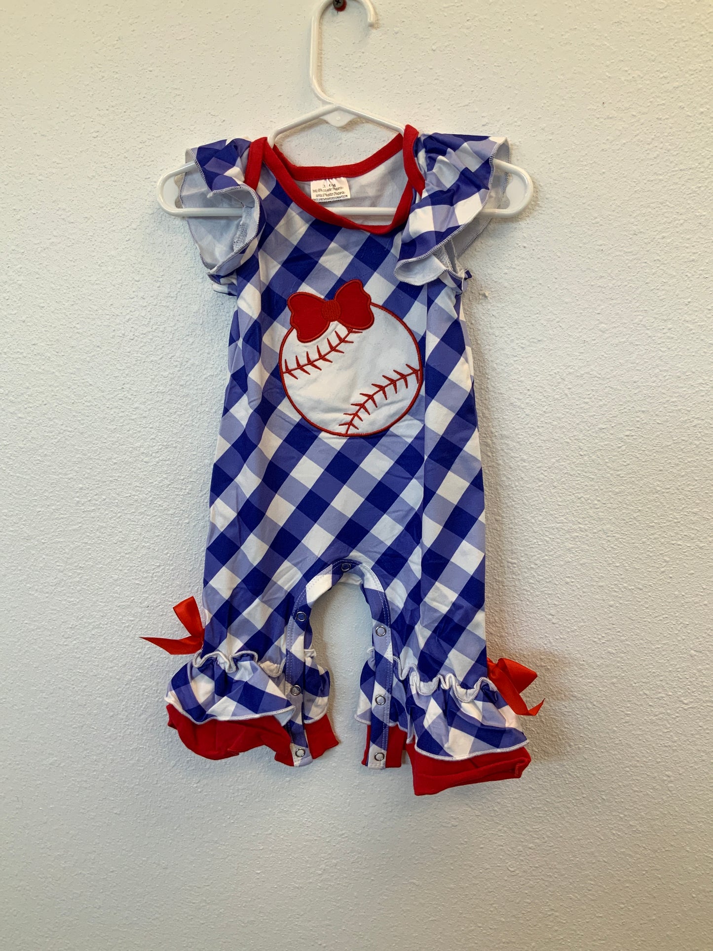 Gingham Baseball