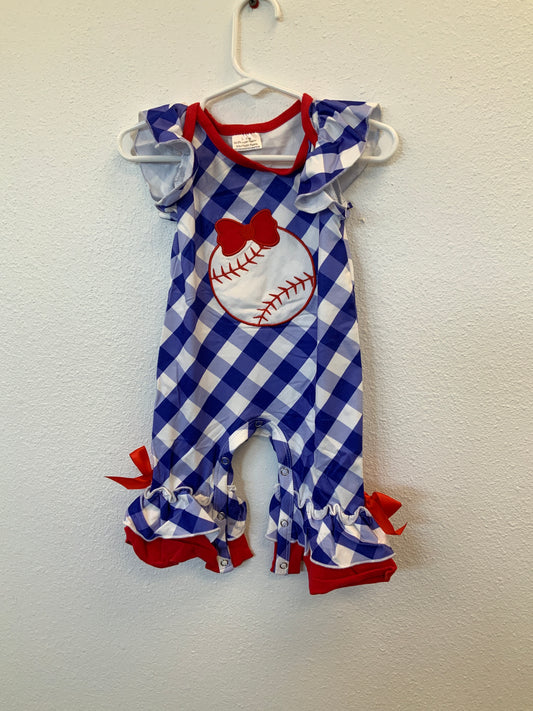 Gingham Baseball