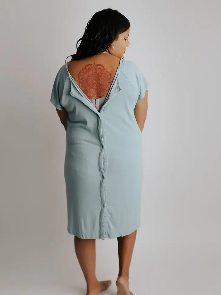 Maternity Mommy Labor and Delivery/ Nursing Gown