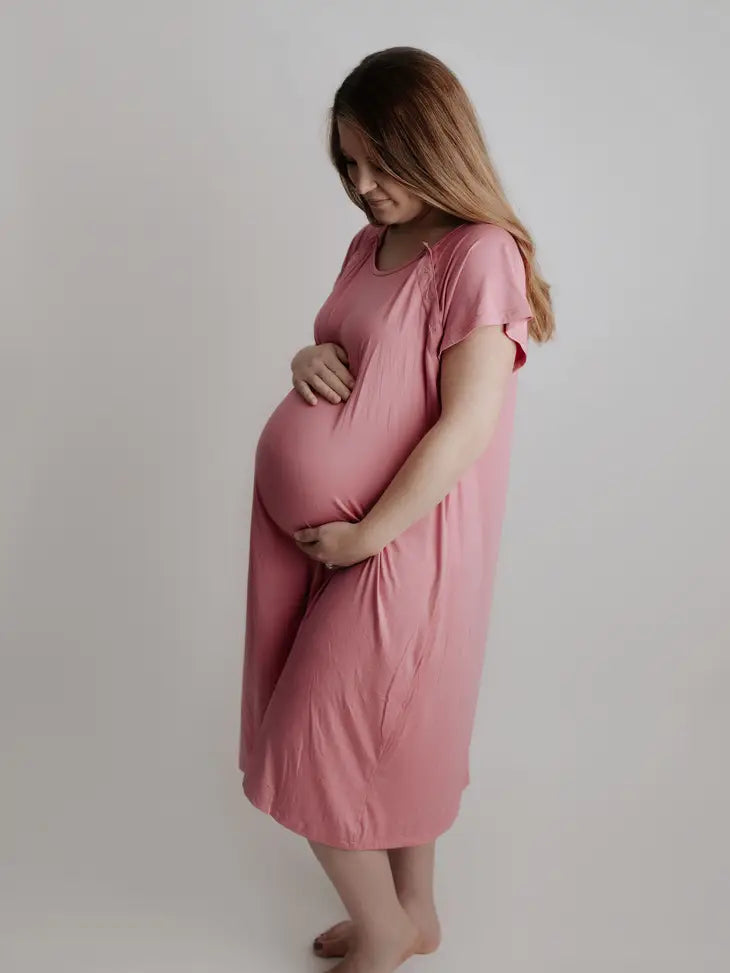 Maternity Mommy Labor and Delivery/ Nursing Gown