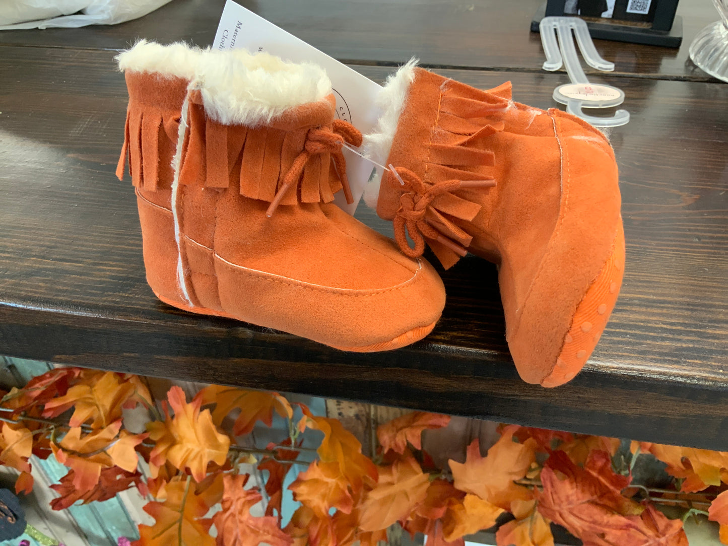 Baby Moccasins with fur