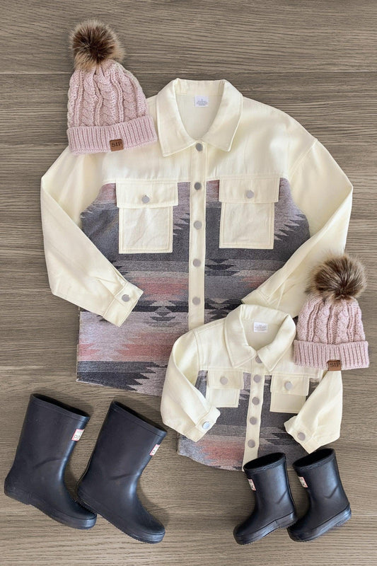 Cream Southwestern Jacket