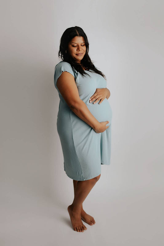 Maternity Mommy Labor and Delivery/ Nursing Gown
