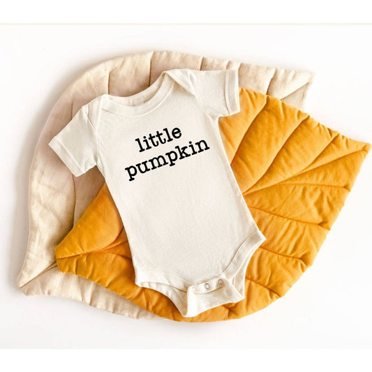Little Pumpkin Baby Bodysuit
